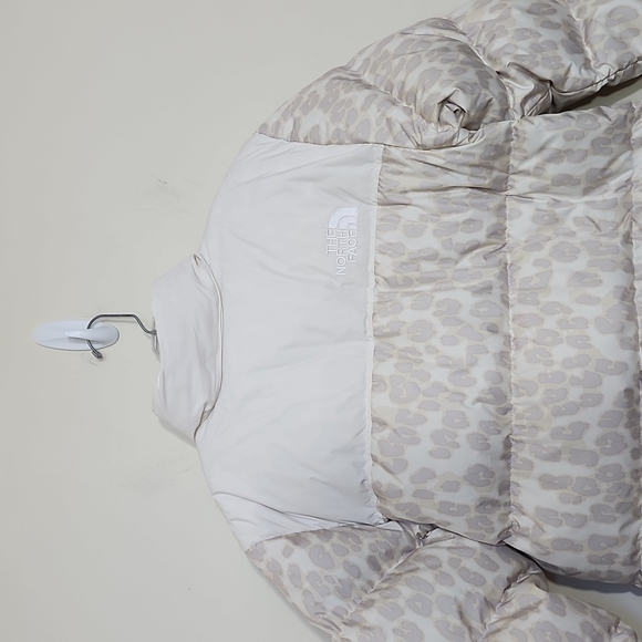 The North Face 1996 Retro Nuptse Jacket 700 Down Printed Ivory  Women's Size L - Picture 5 of 10